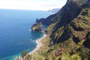 From Funchal: East Tour Madeira 4x4 Jipe Tour Santana Houses