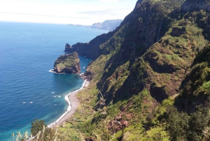 From Funchal: East Tour Madeira 4x4 Jipe Tour Santana Houses