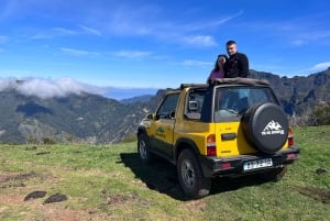 Fra Funchal: Guidet tur i en jeep i Madeira-bjergene
