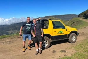 Fra Funchal: Guidet tur i en jeep i Madeira-bjergene