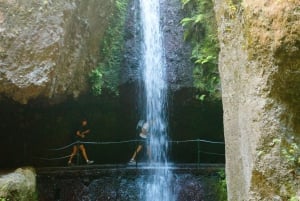 From Funchal: Levada Nova Hiking Tour with stopover at beach