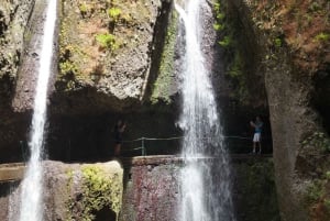 From Funchal: Levada Nova Hiking Tour with stopover at beach