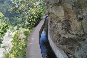 From Funchal: Levada Nova Hiking Tour with stopover at beach