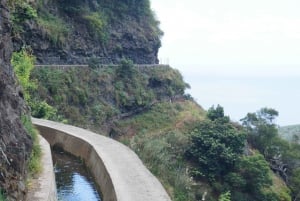 From Funchal: Levada Nova Hiking Tour with stopover at beach