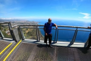 Från Funchal: Privat buggytur, Skywalk, stigar och bergstoppar