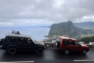 From Funchal: Private Eastern or Western Jeep Tour