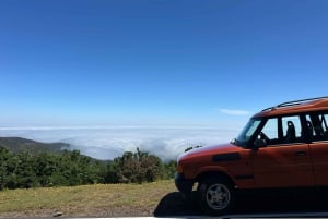 From Funchal: Private Eastern or Western Jeep Tour