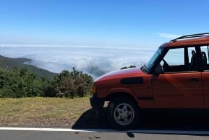 From Funchal: Private Eastern or Western Jeep Tour