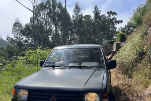 Vanuit Funchal: privétour in een jeep door het oosten of westen
