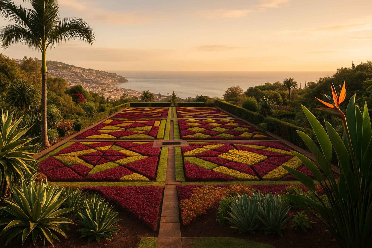 Funchal: Botaniska trädgården och rundtur i Gamla stan med TukTuk (1h45)