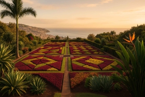 Funchal: Botaniska trädgården och rundtur i Gamla stan med TukTuk (1h45)