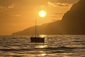 Funchal: Cabo Girão-tur på traditionell båt med dryck