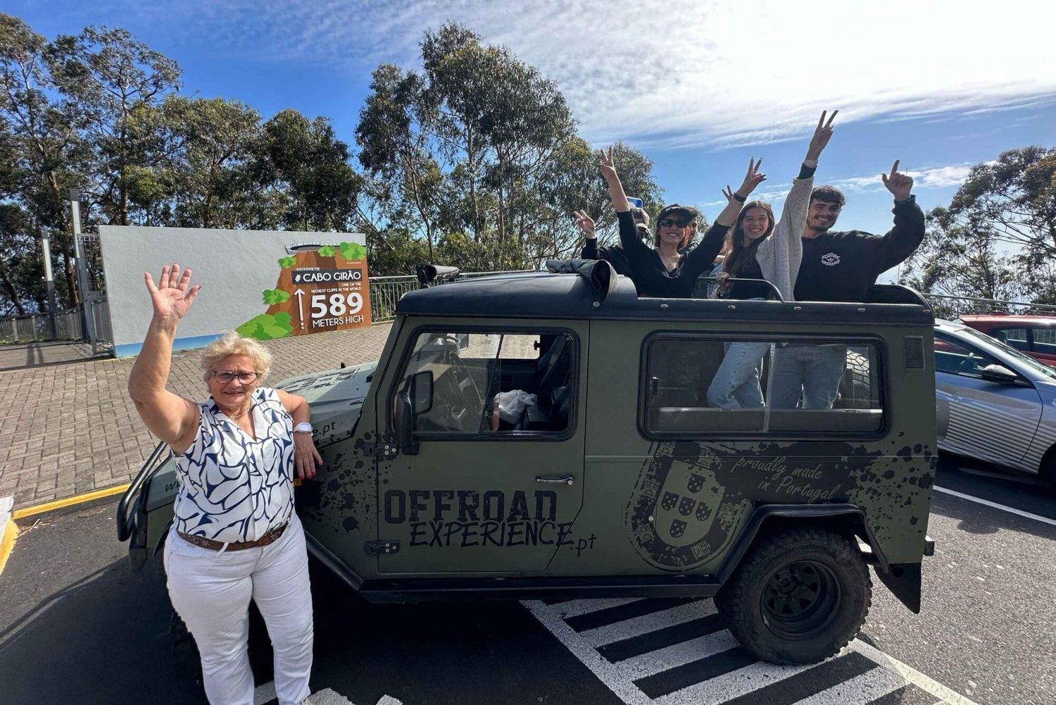 Funchal: Halbtägige Jeeptour mit Cabo Girão Skywalk