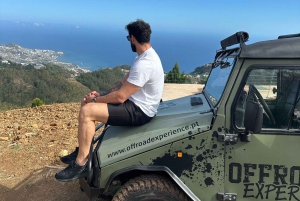 Funchal: Halvdagstur i jeep med Cabo Girão Skywalk