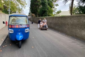 Funchal: Monte Tropical Garden & Toboggan Ride by Tuk Tuk