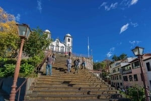 Funchal: Monte Tropical Garden & Toboggan Ride by Tuk Tuk