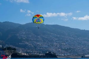 Funchal: Parasailing Tour on the Coast of Madeira Island