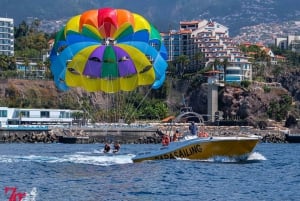 Funchal: Parasailing Tour on the Coast of Madeira Island