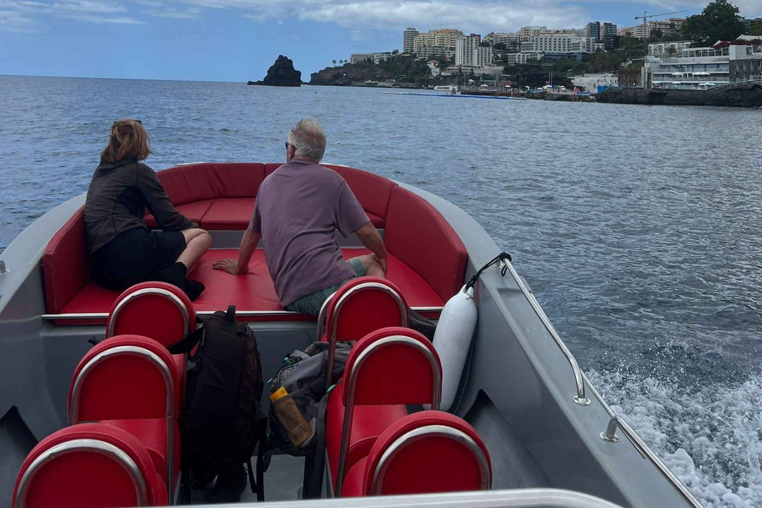 Funchal: in motoscafo VEDERE L'ISOLA E LA VITA IN MARE