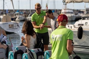 Funchal: Pôr do sol sobre a água em barco RIB +opt Golfinho/Baleia