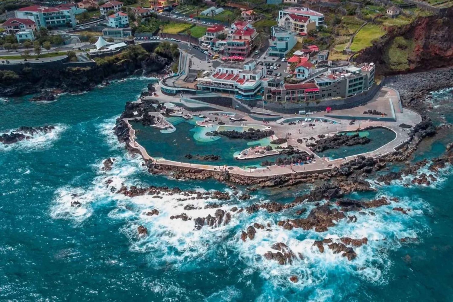 Funchal - Porto Moniz: Trasferimento di un giorno alle piscine vulcaniche