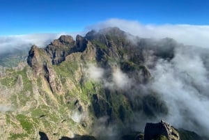 Funchal: Transfer to PR1 Pico do Arieiro & Pico Ruivo Trail