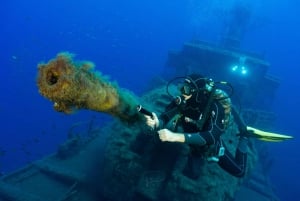 Funchal: Wreck dive F488 Frigate - certified divers