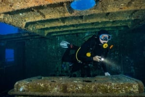 Funchal: Wreck dive F488 Frigate - certified divers