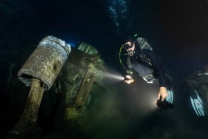 Funchal: Wreck dive F488 Frigate - certified divers