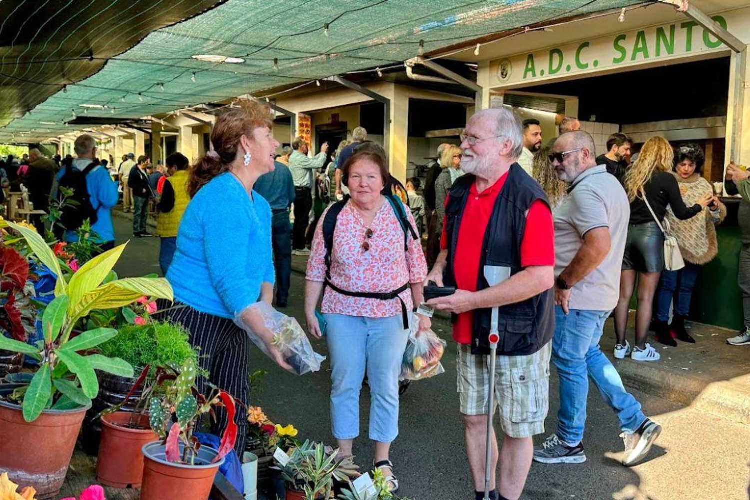 Halvdagstur til markedet på øya Madeira