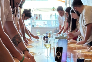 Aula prática de fazer pizza no Funchal