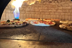 Aula prática de fazer pizza no Funchal