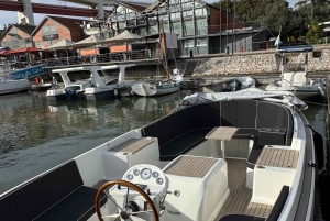 Lizboński rejs z kawą: luksusowa łódź, pastel de nata