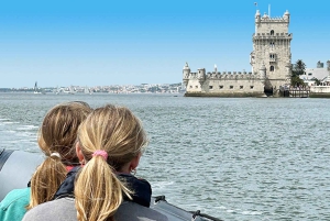 Lisboa: tour histórico privado en lancha rápida