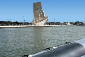 Lisboa: tour histórico privado en lancha rápida