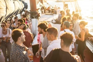 Lisbon: Schooner Sunset Tour with Welcome Drink