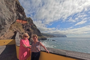 Safari em jipe 4x4 na Madeira: Porto Moniz, piscinas de lava e Fanal