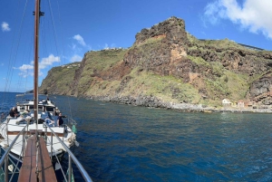 Madère : excursion de 5 heures en bateau en bois sur la côte ouest