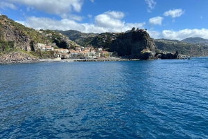 Madère : excursion de 5 heures en bateau en bois sur la côte ouest