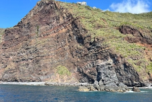 Madère : excursion de 5 heures en bateau en bois sur la côte ouest
