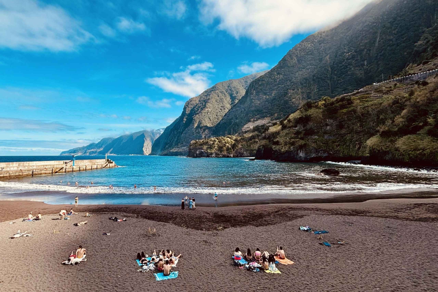 Madeira: Achadas Cruz, Porto Moniz, Seixal til krydstogtskib