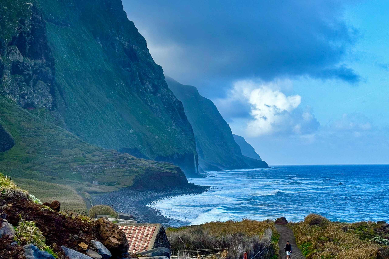 Madeira: Achadas Cruz, Porto Moniz, Seixal til krydstogtskib
