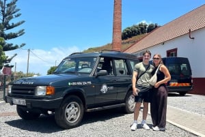 Visite adrénaline en 4x4 à Madère : tyrolienne, balançoire géante et Seixal