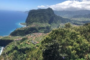 Madeiras östkustparadis med Santana-linbanan