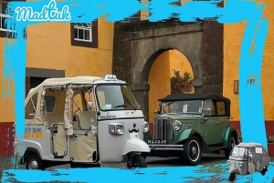Madeira: Tour histórico por Funchal en tuk tuk guiado por MadTuk