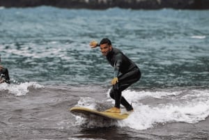 Madera: grupowa lekcja surfingu ze sprzętem