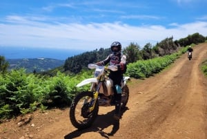 Madera: wycieczka enduro na motorze crossowym z przewodnikiem