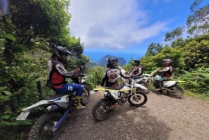 Madera: wycieczka enduro na motorze crossowym z przewodnikiem