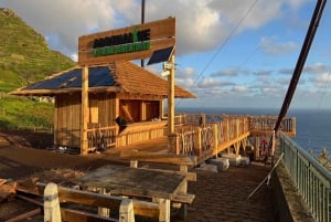 Madeira: Jeep Tour with Zipline, Swing, and Volcanic Pools