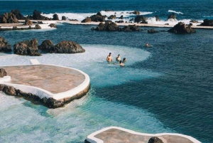 Madeira: Jeep-tur med zipline, gunga och vulkaniska pooler